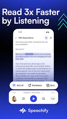 Speechify – Text to Speech screenshot 1