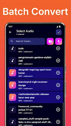Audio Converter: OGG FLAC MP3 screenshot 2