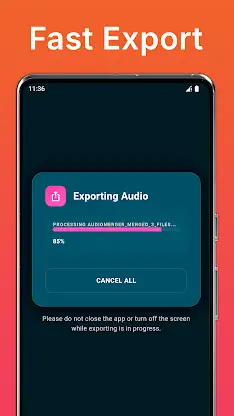 Audio Merger and MP3 Joiner screenshot 7