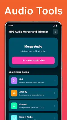 Audio Merger and MP3 Joiner screenshot 1