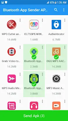 Bluetooth App Sender APK Share screenshot 2
