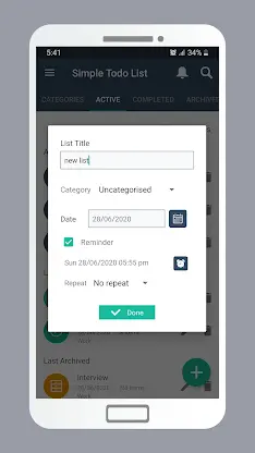 Simple Todo List - Task List m screenshot 5