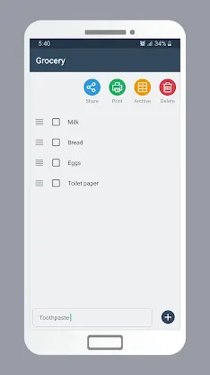 Simple Todo List - Task List m screenshot 3