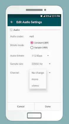 LiteC Video MP3 Audio Extract screenshot 3