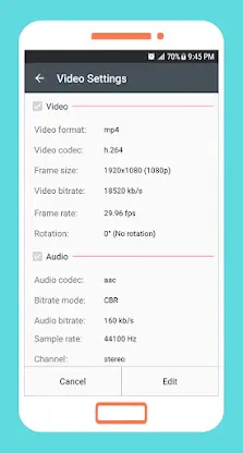 To mp4 3gp webm Video Converte screenshot 3