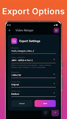 Vedit Video Cutter and Merger screenshot 7