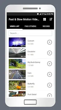 Fast & Slow Motion Video Maker screenshot 1