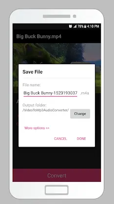 Video To Mp3 Audio Converter screenshot 4