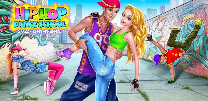 Hip Hop Dance School Game — Android game banner