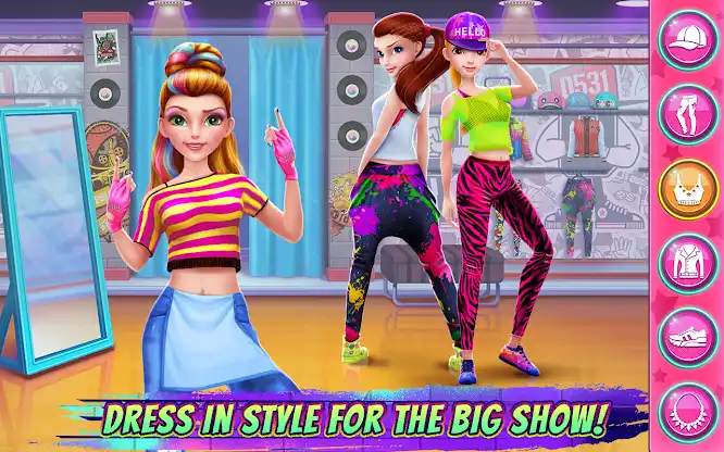 Hip Hop Dance School Game screenshot 1
