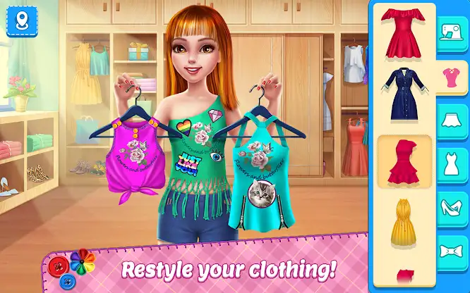 DIY Fashion Star - Doll Game screenshot 1