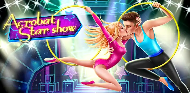 Acrobat Star Show - Girl Power — Android game banner