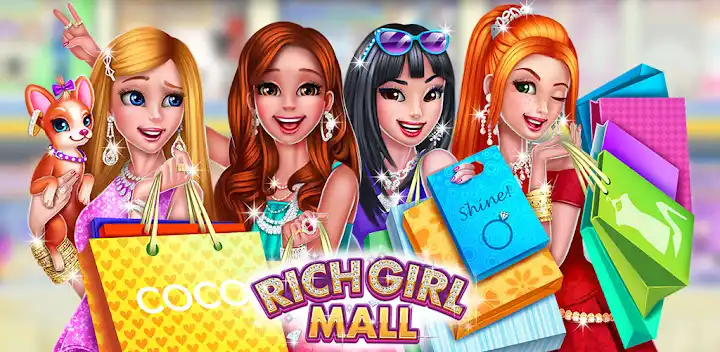 Rich Girl Mall - Shopping Game — Android game banner