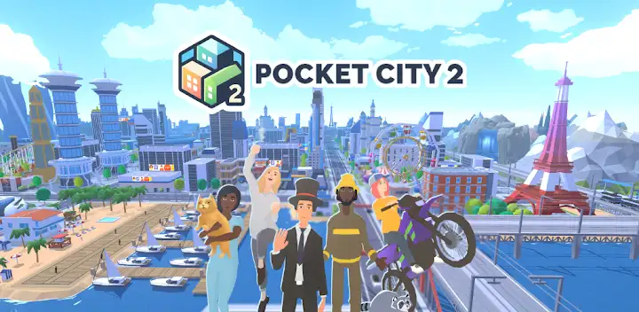 Pocket City 2 — Android game banner