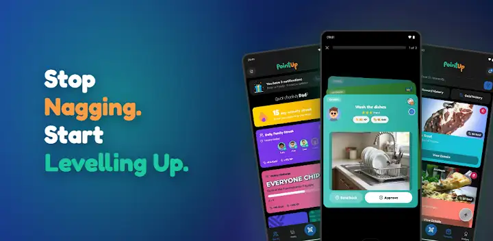PointUp: Kids Chore Tracker — Android app banner