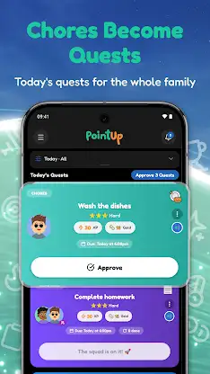 PointUp: Kids Chore Tracker screenshot 2