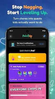 PointUp: Kids Chore Tracker screenshot 1