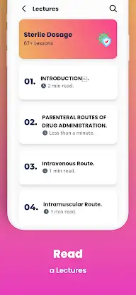 Learn Pharmaceutics Tutorials screenshot 6