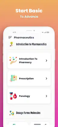 Learn Pharmaceutics Tutorials screenshot 3
