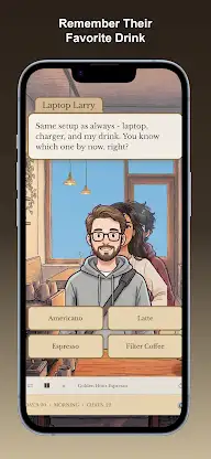 Coffee Chat: Story Choice Game screenshot 3