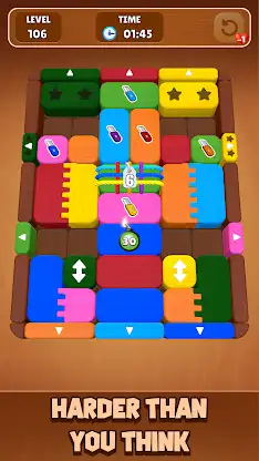 Wood Escape: Color Block screenshot 4