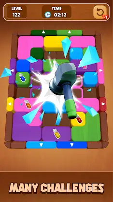 Wood Escape: Color Block screenshot 7