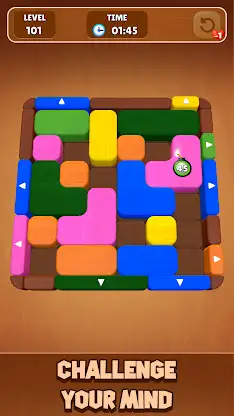 Wood Escape: Color Block screenshot 3