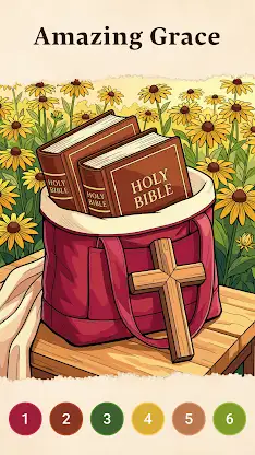 Bible Faith Color by Number screenshot 3
