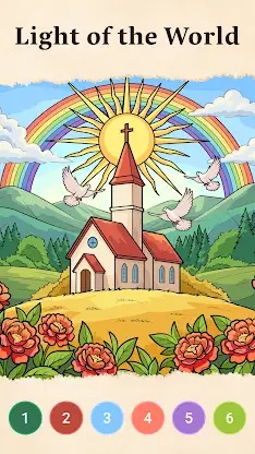 Bible Faith Color by Number screenshot 8