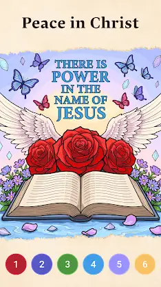 Bible Faith Color by Number screenshot 6