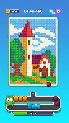 Coloring Loop: Jewel Sort screenshot 1