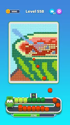 Coloring Loop: Jewel Sort screenshot 5
