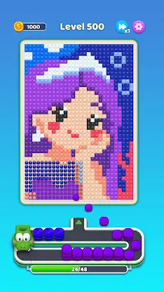 Coloring Loop: Jewel Sort screenshot 4