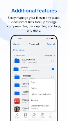 My Files screenshot 3