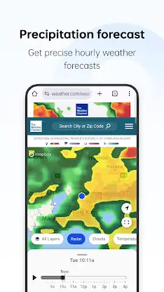 WeatherService screenshot 2