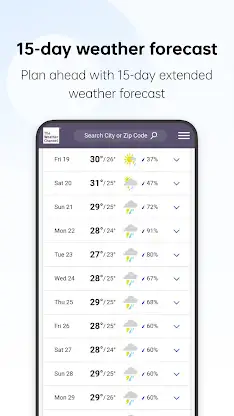 Weather screenshot 1