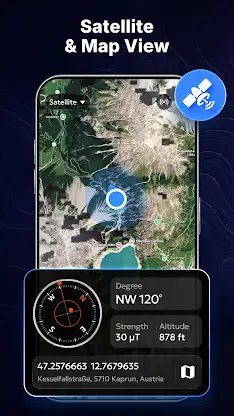 Compass, Qibla & Altimeter screenshot 3