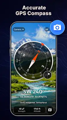 Compass, Qibla & Altimeter screenshot 2