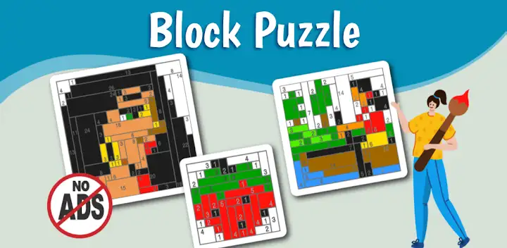 Block-a-Pix: Block Puzzle — Android game banner