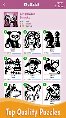 Cross-a-Pix: Nonogram Crosses screenshot 4