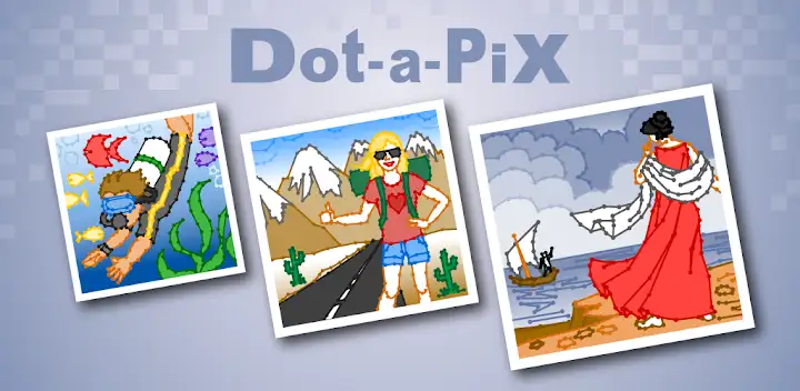 Dot-a-Pix: Connect the Dots — Android game banner