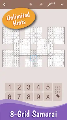 MultiSudoku: Samurai Sudoku screenshot 2