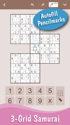 MultiSudoku: Samurai Sudoku screenshot 3