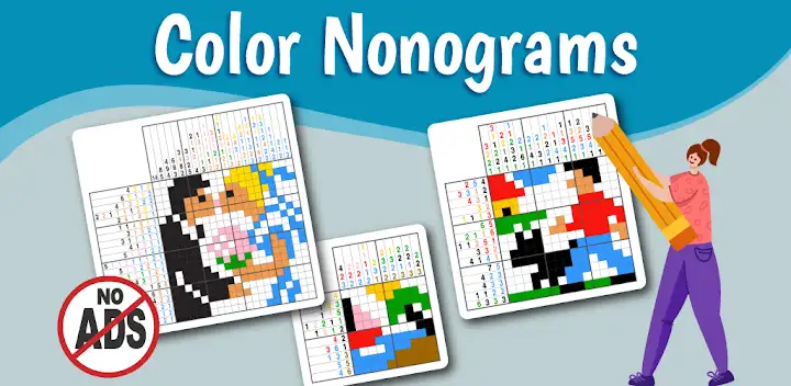 Pic-a-Pix: Nonogram Color — Android game banner