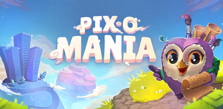 Pix-o-Mania: Pixel Logic — Android game banner