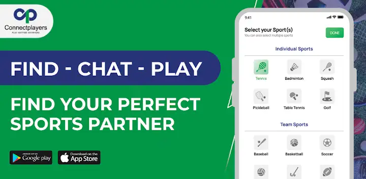 ConnectPlayers: Find Chat Play — Android app banner