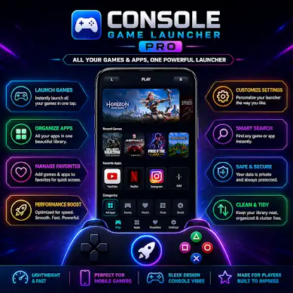 Console Game Launcher Pro screenshot 1