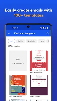 Constant Contact Marketing App screenshot 1