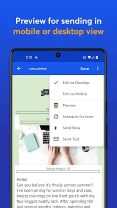 Constant Contact Marketing App screenshot 4