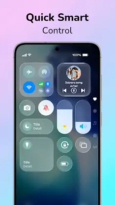 iOS Control Center , Panel screenshot 2